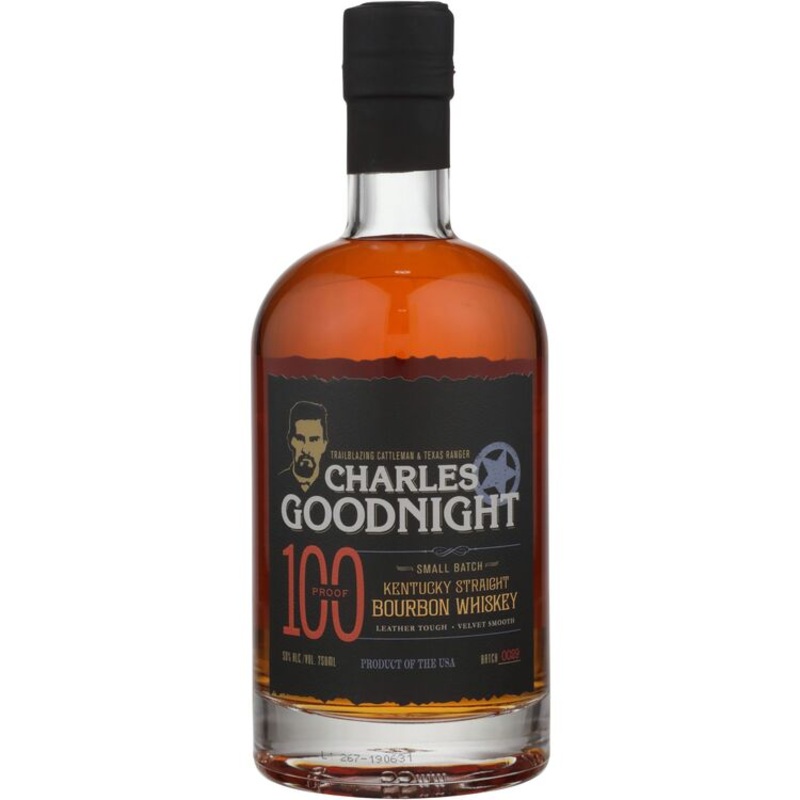 CHARLES GOODNIGHT STRAIGHT BOURBON SMALL BATCH 100 750ML
