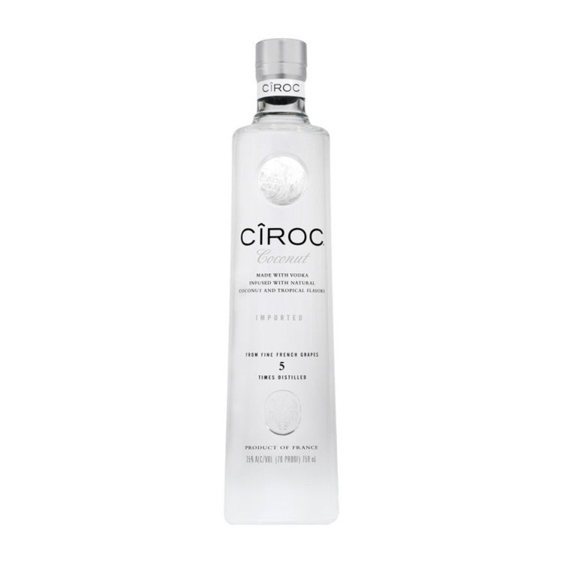 CIROC COCONUT FLAVORED VODKA 70 750ML