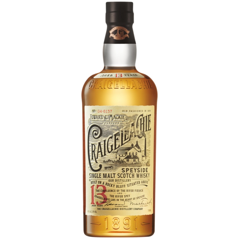 CRAIGELLACHIE SINGLE MALT SCOTCH 13 YR 92 750ML