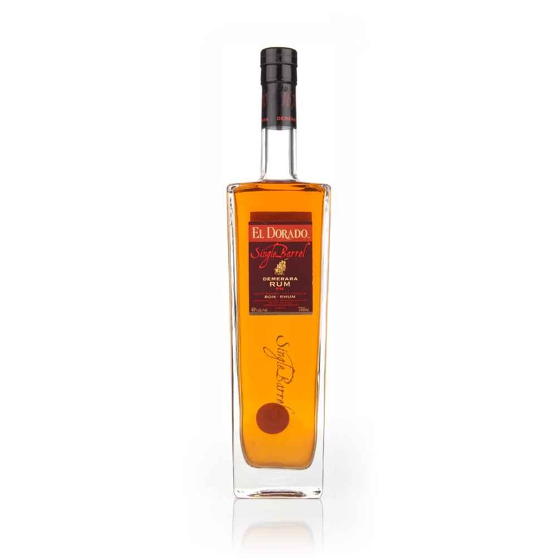 EL DORADO DEMERARA RUM SINGLE BARREL PM 80 750ML