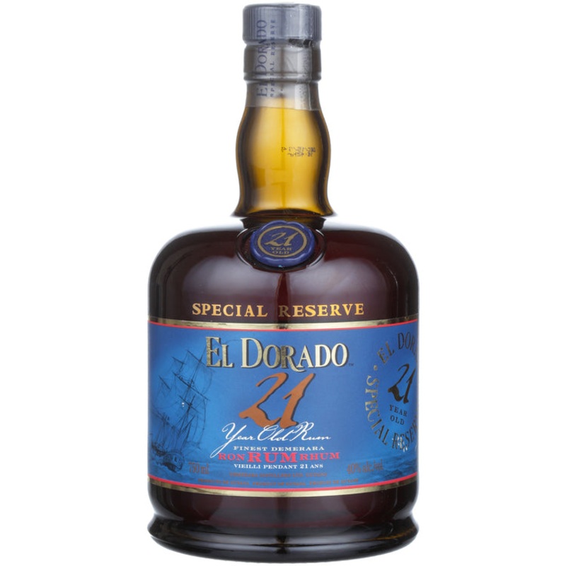 El Dorado Demerara Rum Special Reserve 21 Yr 80 750ML