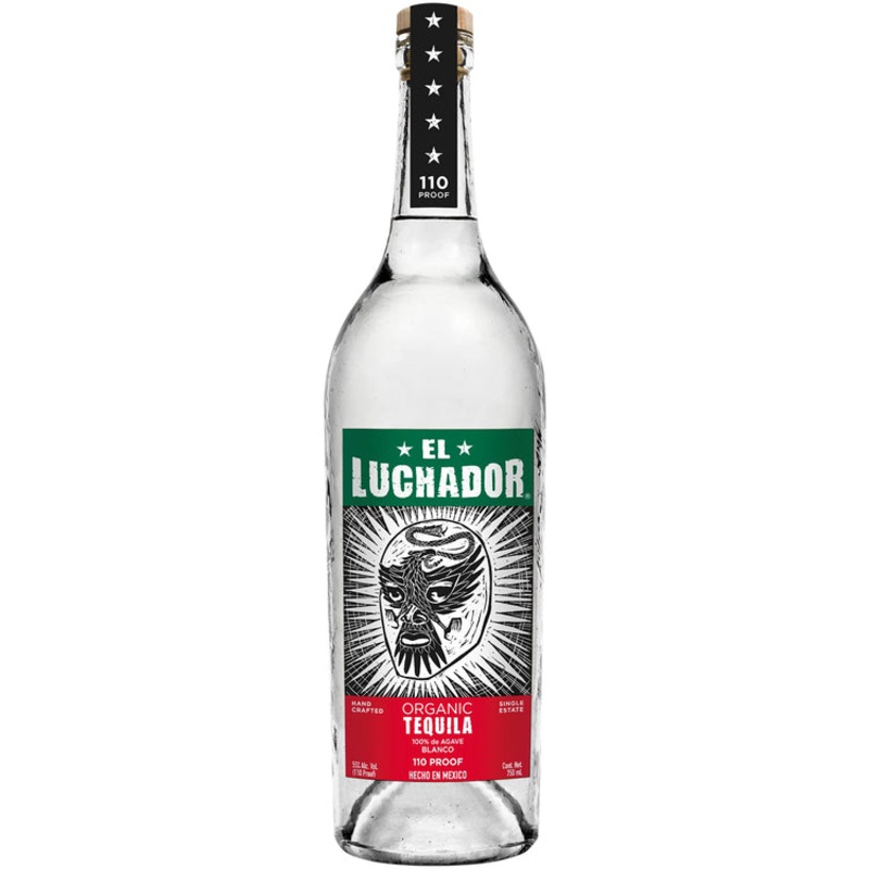 EL LUCHADOR TEQUILA BLANCO 110 750ML