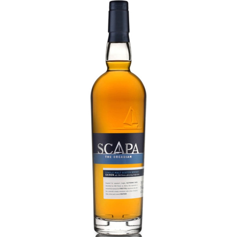 SCAPA SINGLE MALT SCOTCH SKIREN 80 750ML