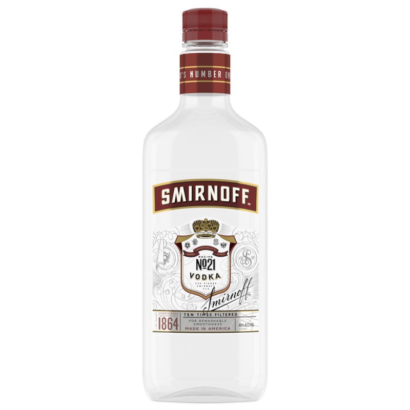 SMIRNOFF VODKA 80 750ML