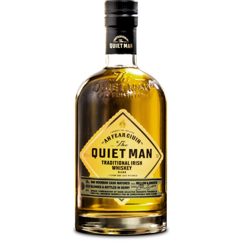 THE QUIET MAN BLENDED IRISH WHISKEY TRADITIONAL 80 750ML