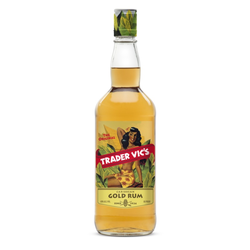 TRADER VIC'S GOLD RUM 80 750ML