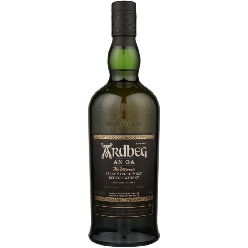 ARDBEG SINGLE MALT SCOTCH AN OA 93.2 W/ GIFT BOX 750ML