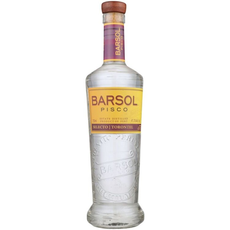 BARSOL PISCO TORONTEL SELECTO 82.6 750ML