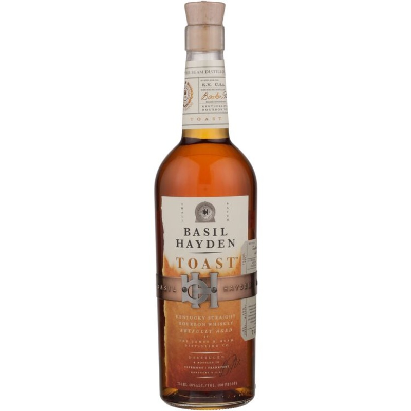 BASIL HAYDEN'S STRAIGHT BOURBON TOAST SMALL BATCH 80 750ML