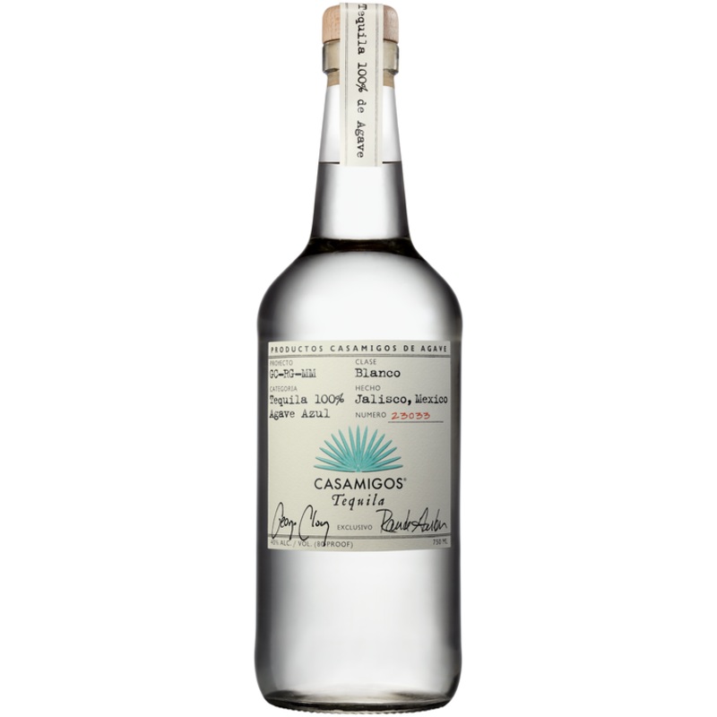 CASAMIGOS TEQUILA BLANCO 80 W/ 4 COASTERS 750ML