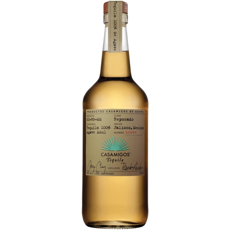 CASAMIGOS TEQUILA REPOSADO 80 W/ 4 COASTERS 750ML