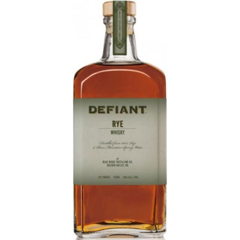 DEFIANT RYE WHISKEY 92 750ML