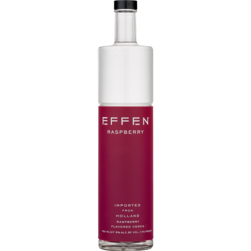 EFFEN RASPBERRY FLAVORED VODKA 75 750ML