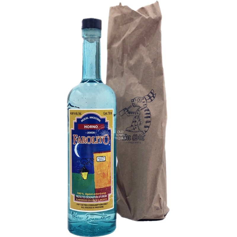 FAROLITO MEZCAL ANCESTRAL AGAVE HORNO 89 750ML