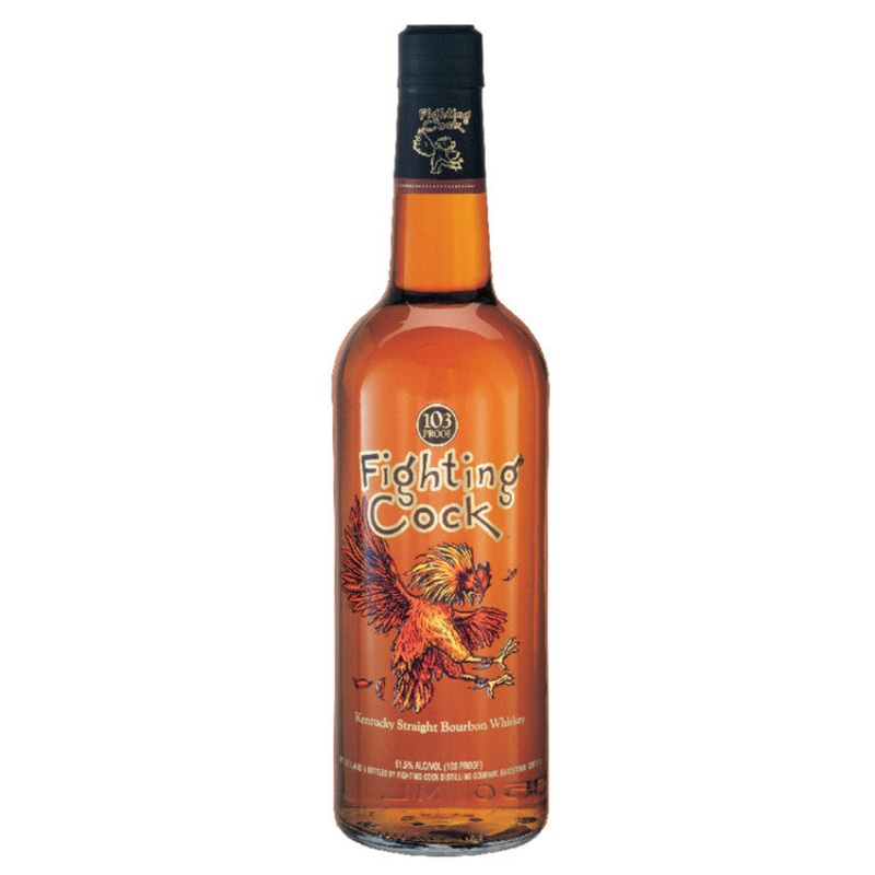 FIGHTING COCK STRAIGHT BOURBON 6 YR 103 750ML