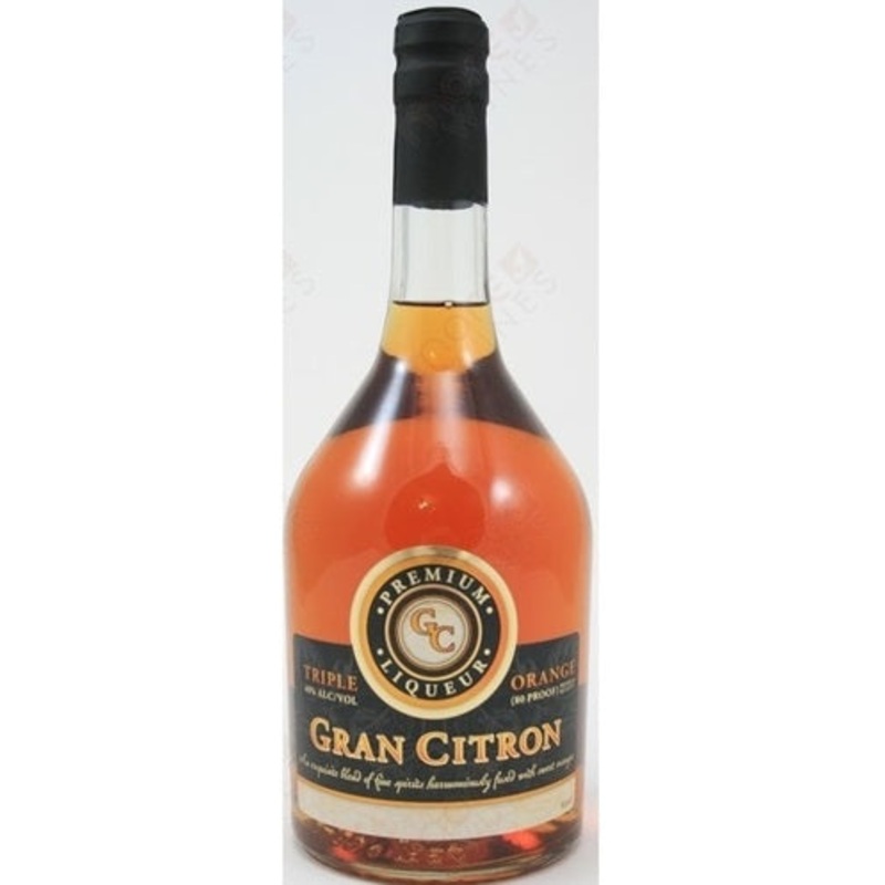 Gran Citron Triple Orange Liqueur 80 750ML