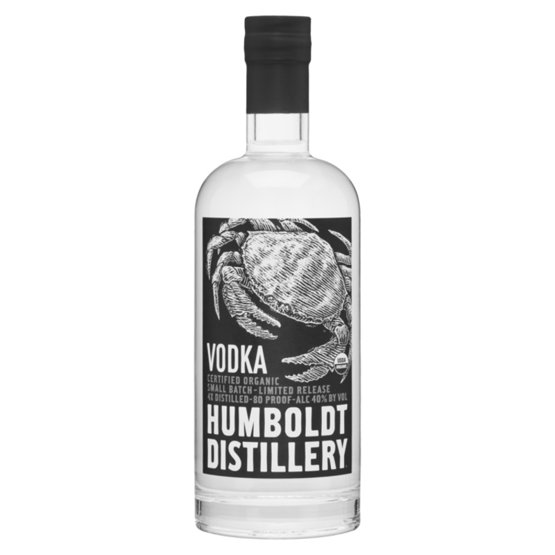 HUMBOLDT DISTILLERY VODKA SMALL BATCH LIMITED RELEASE 80 750ML
