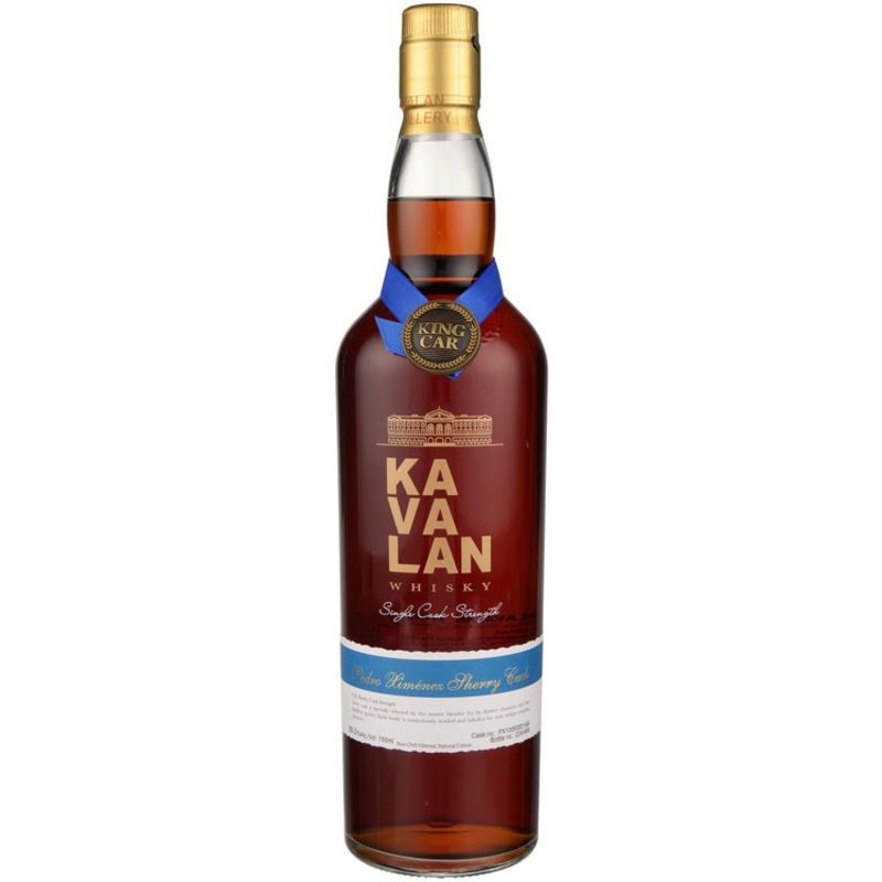 KAVALAN SINGLE MALT WHISKY SINGLE CASK STRENGTH PEDRO XIMENEZ CASK 112.6 750ML