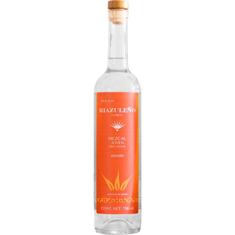 RIAZULENO MEZCAL JOVEN CLASSICO ESPADIN 80 750ML