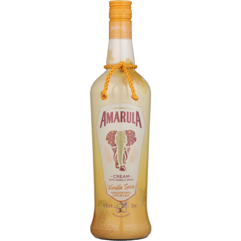 AMARULA VANILLA SPICE CREAM LIQUEUR WITH MARULA SPIRIT 31 750ML
