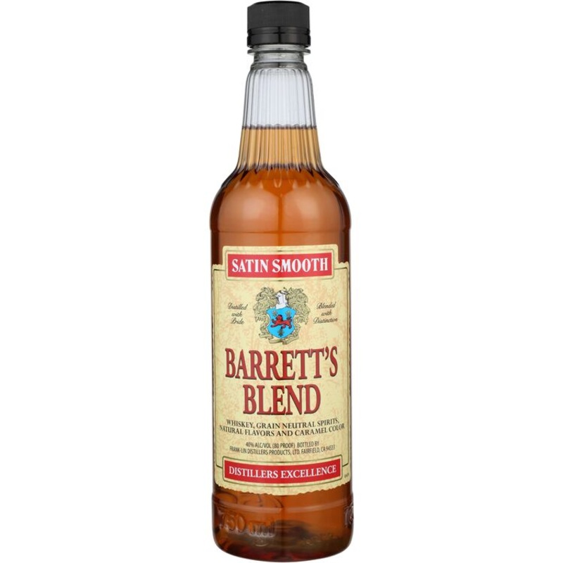 Barrett'S Blended American Whiskey 80 750ML