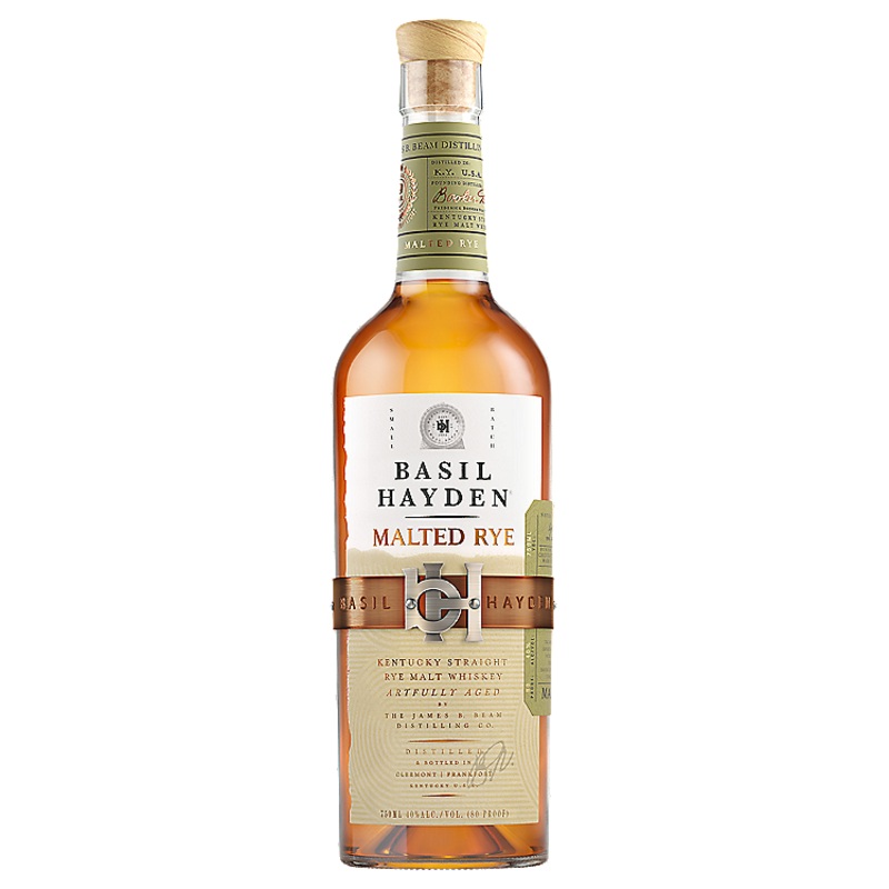 BASIL HAYDEN RYE WHISKEY MALTED 80 750ML