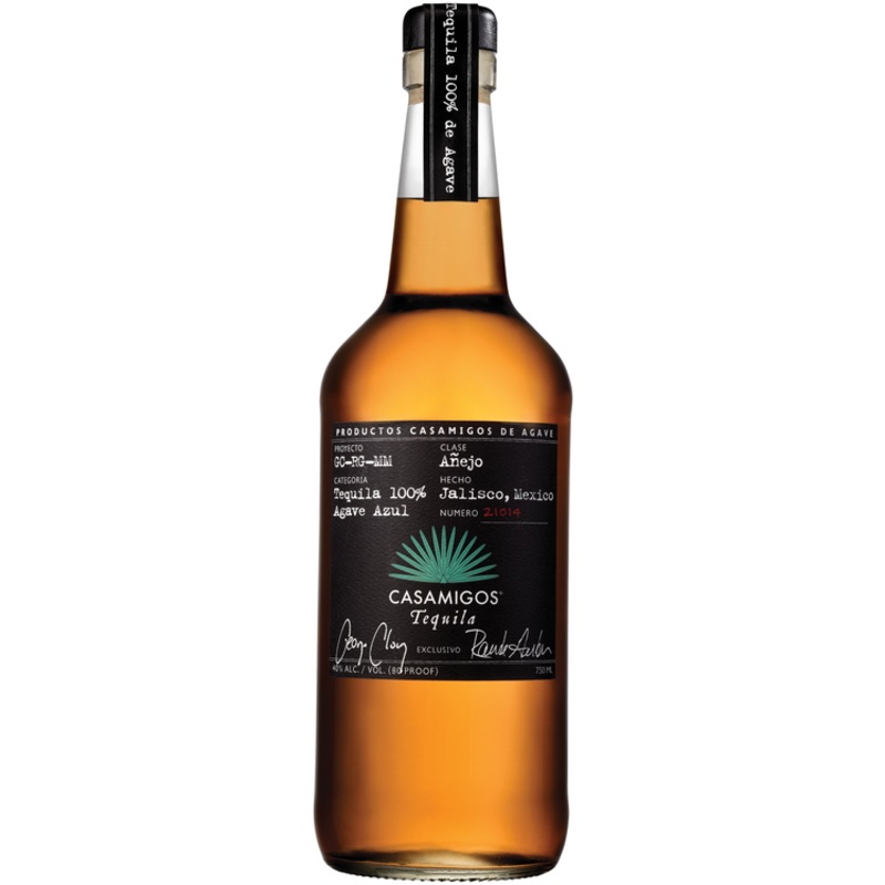 CASAMIGOS TEQUILA ANEJO 80 W/ 4 COASTERS 750ML