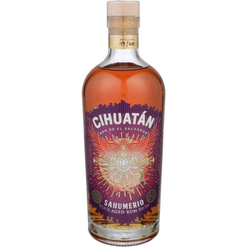 Cihuatan Aged Rum Sahumerio 90.4 750ML