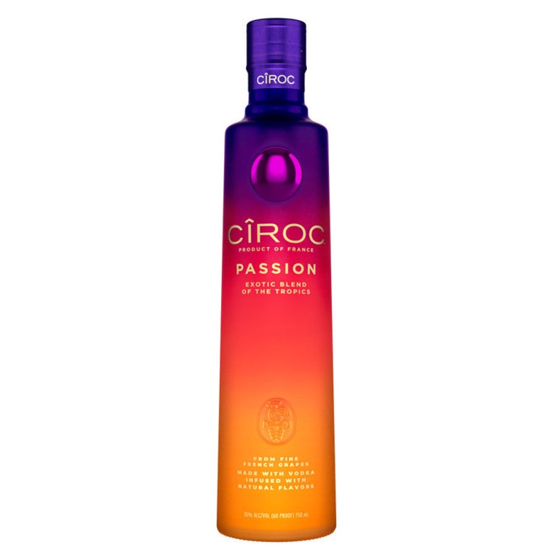 CIROC TROPICAL FLAVORED VODKA PASSION 60 750ML