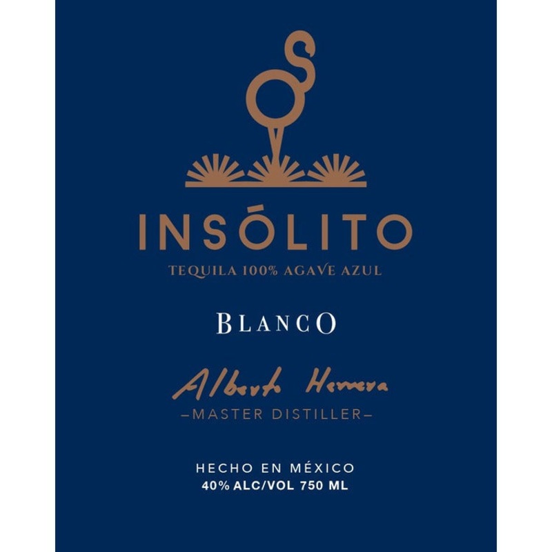 INSOLITO TEQUILA BLANCO 80 750ML