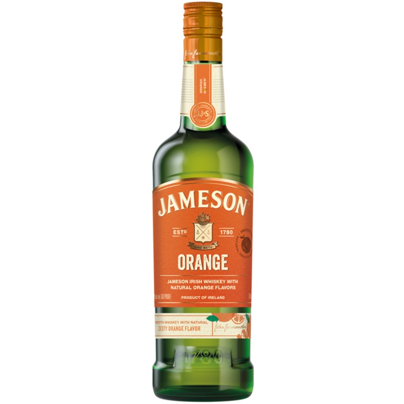 JAMESON ORANGE FLAVORED WHISKEY 60 750ML