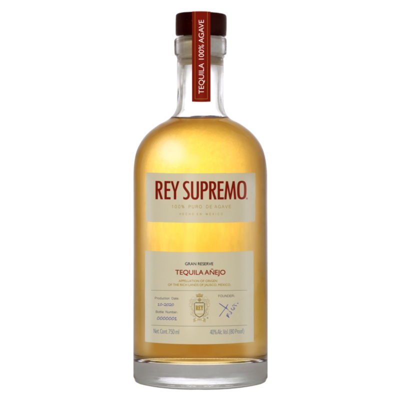Rey Supremo Tequila Anejo Gran Reserve 80 750ML