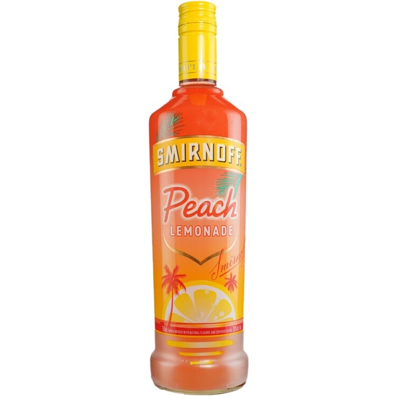 SMIRNOFF PEACH LEMONADE FLAVORED VODKA 60 750ML