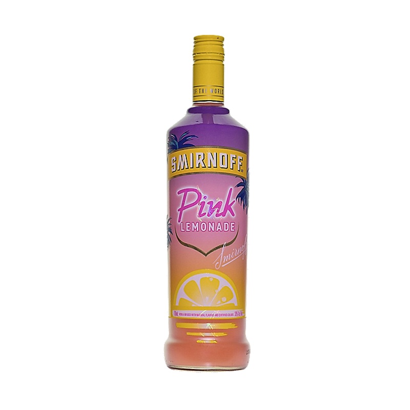 SMIRNOFF PINK LEMONADE FLAVORED VODKA 60 750ML