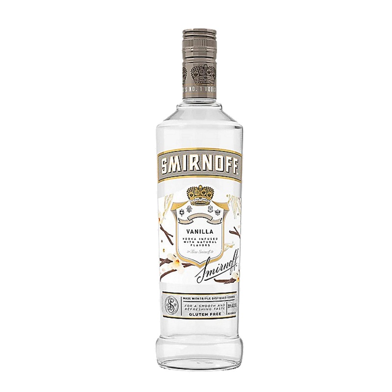 SMIRNOFF VODKA VANILLA FLAVORED 60 750ML