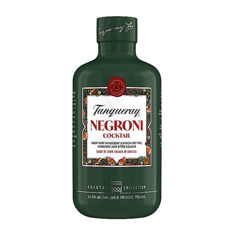 TANQUERAY COCKTAIL NEGRONI COLLECTION 49.8 750ML