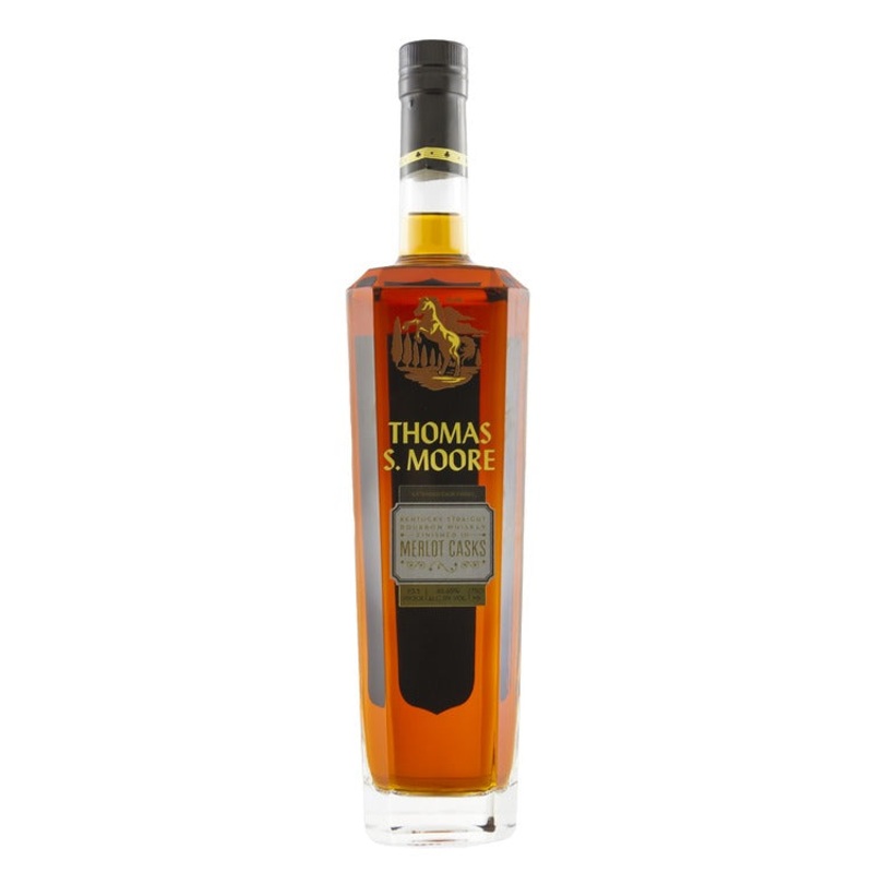 Thomas S. Moore Straight Bourbon Extended Cask Finish Merlot Casks 93.3 750ML
