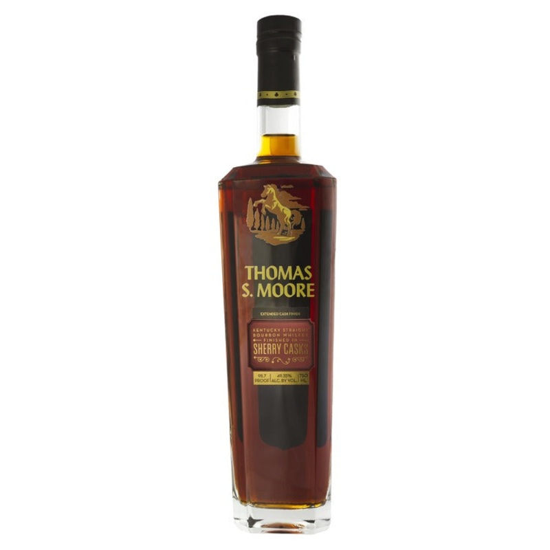 Thomas S. Moore Straight Bourbon Extended Cask Finish Sherry Casks 98.7 750ML