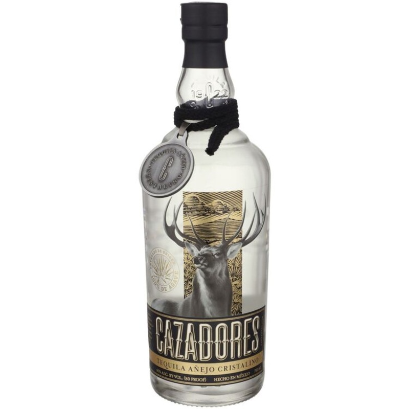 CAZADORES TEQUILA ANEJO CRISTALINO 80 750ML