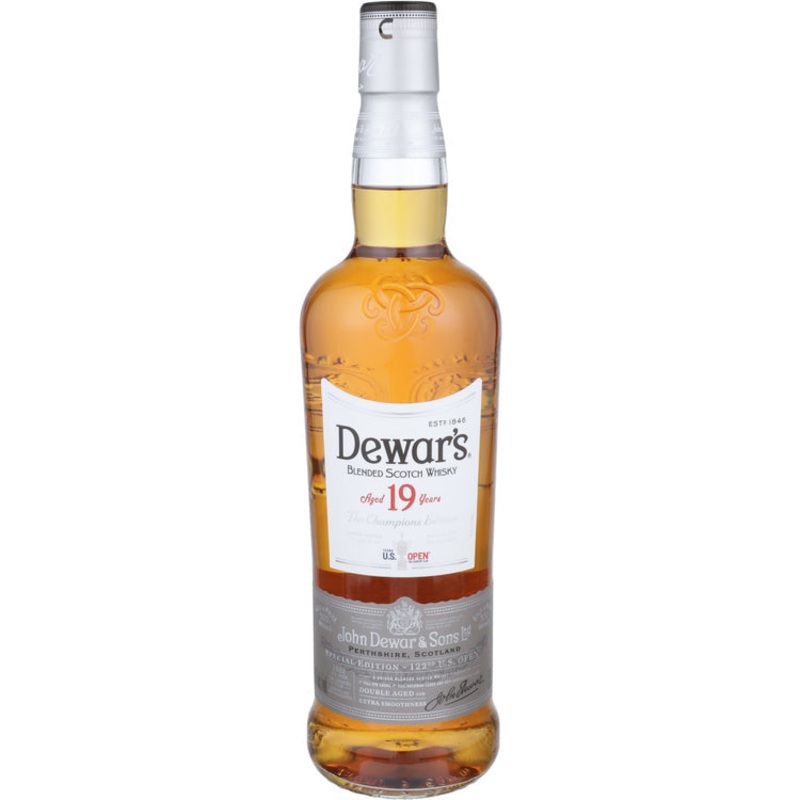 Dewar'S Blended Scotch The Champions Edition 123Rd U.S. Open Limited Edition 19 Yr 86 750ML