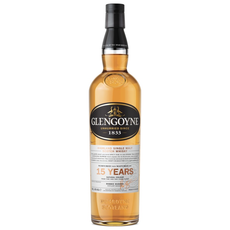 GLENGOYNE SINGLE MALT SCOTCH 15 YR 86 750ML