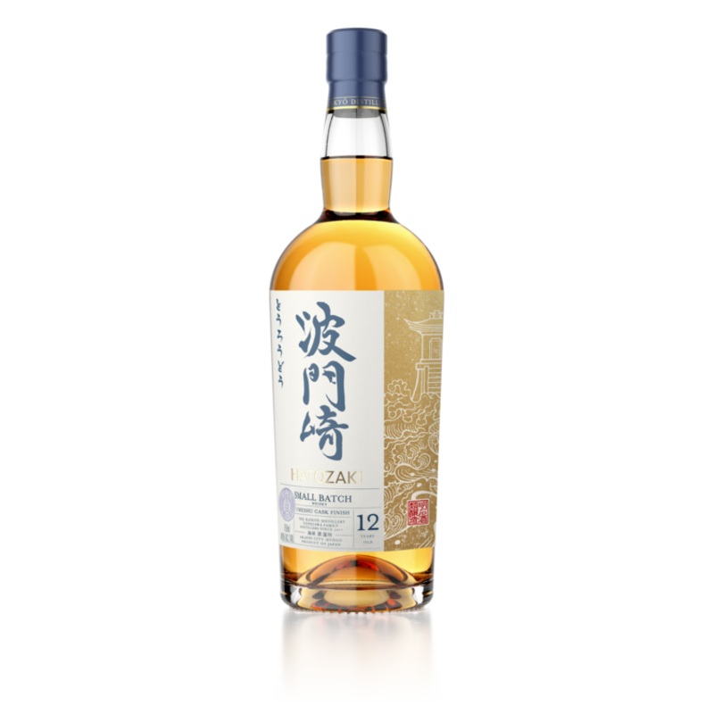 HATOZAKI WHISKEY SMALL BATCH UMESHU CASK FINISH 12 YR 92 750ML