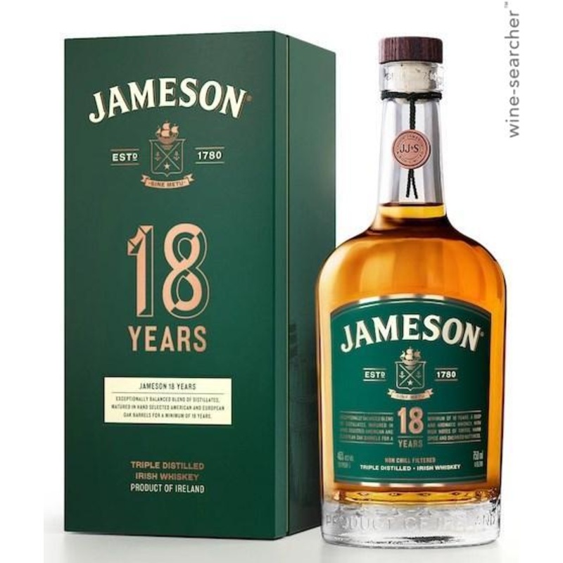 JAMESON BLENDED IRISH WHISKEY 18 YR 92 750ML