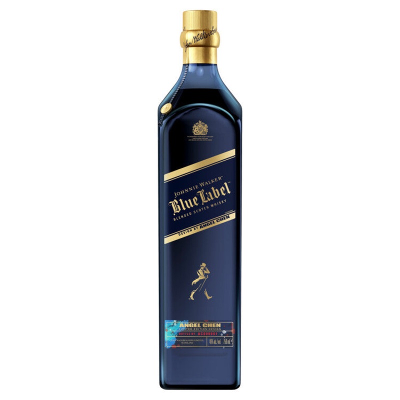 JOHNNIE WALKER BLENDED SCOTCH BLUE LABEL RABBIT LIMITED EDITION DESIGN 92 750ML