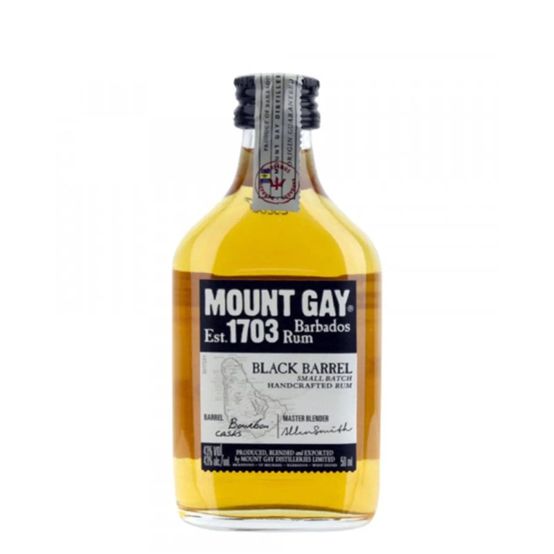 Mount Gay Black Barrel Rum Miniature, 5 cl