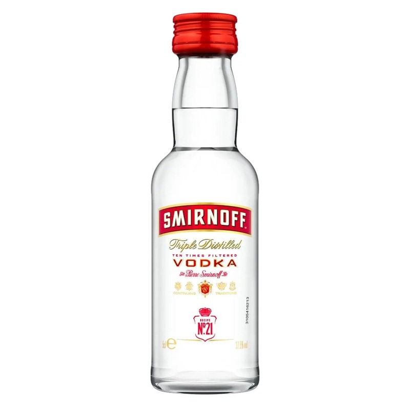 Smirnoff Vodka Miniature, 5 cl