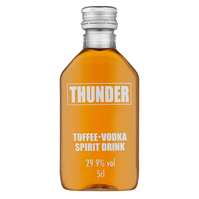 Thunder Toffee Vodka Miniature, 5 cl