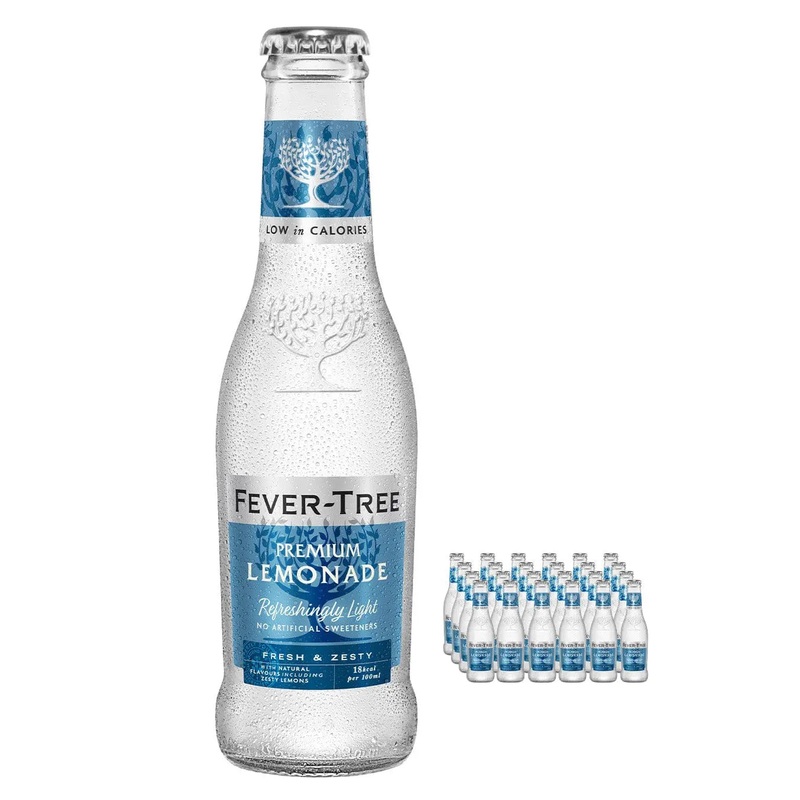 Fever-Tree Refreshingly Light Lemonade Multipack, 24 x 200 ml