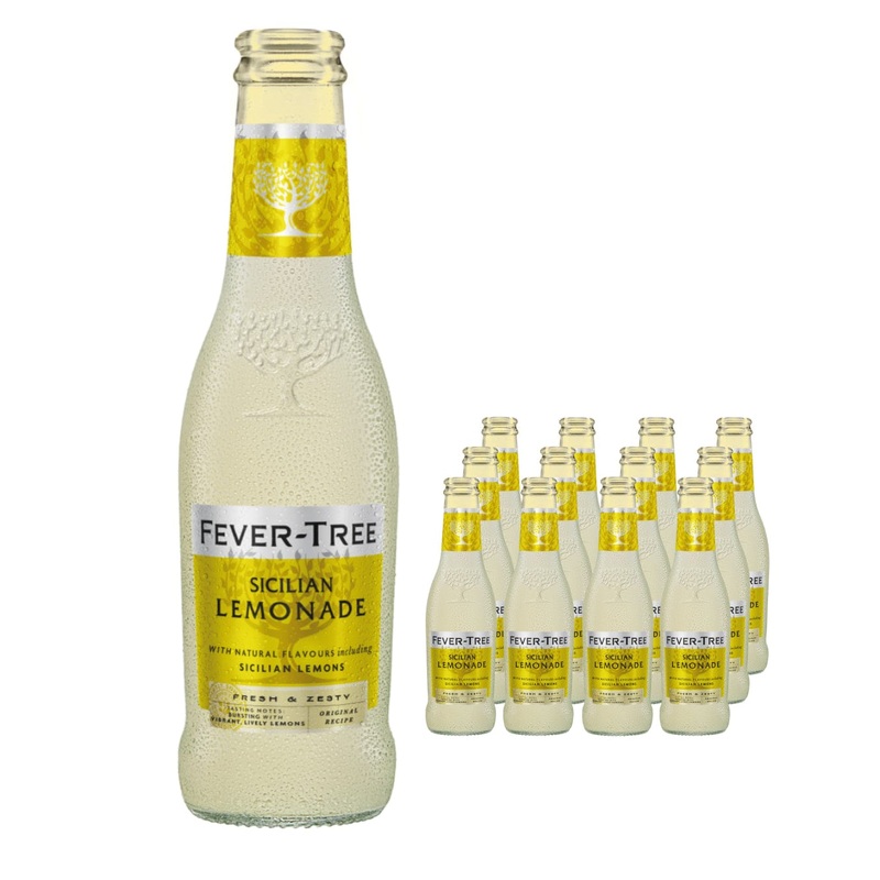 Fever-Tree Sparkling Sicilian Lemonade Multipack, 12 x 275 ml