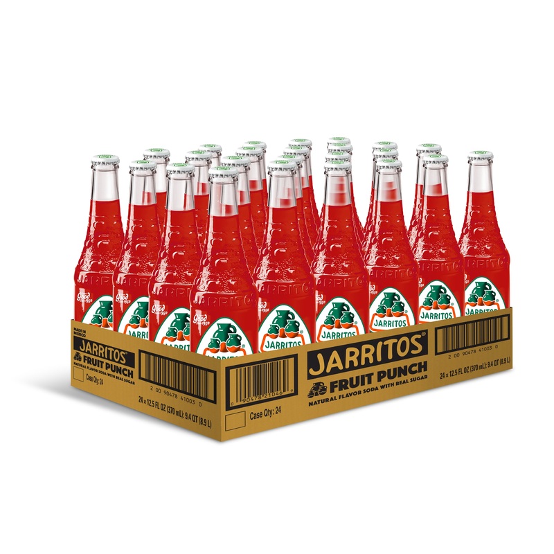 Jarritos Fruit Punch 24 Pack (12.5 oz Bottles)